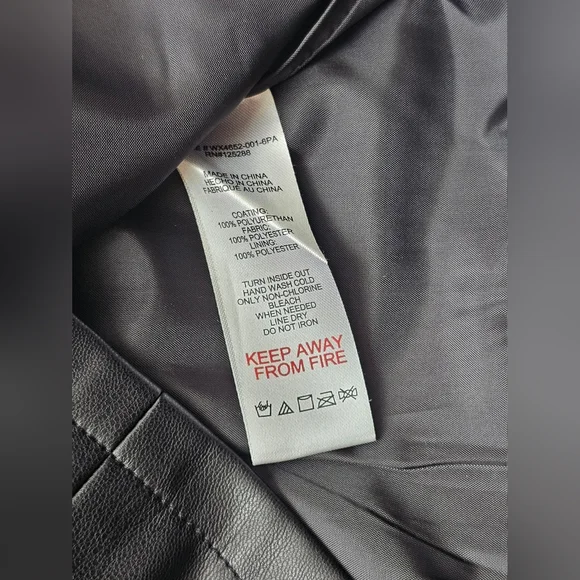 Jason Wu Black Faux Smooth Leather Vest with Belt - Picture 8 of 10